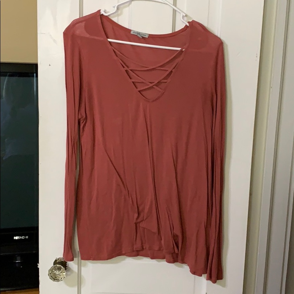 Rose / pink cute long sleeve